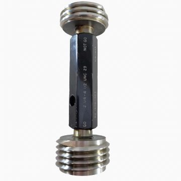 2 1/4" x 4.5 UNC Go No Go Plug Thread Gauges 2B (Used)