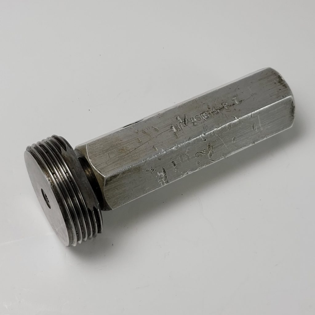 1 1/2" x 11 BSPT Plug Thread Gauge System B (Used)