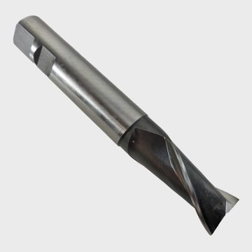 25mm Dia HSS-CO8 Long Series 2 Flute Slot Drill (IZAR)