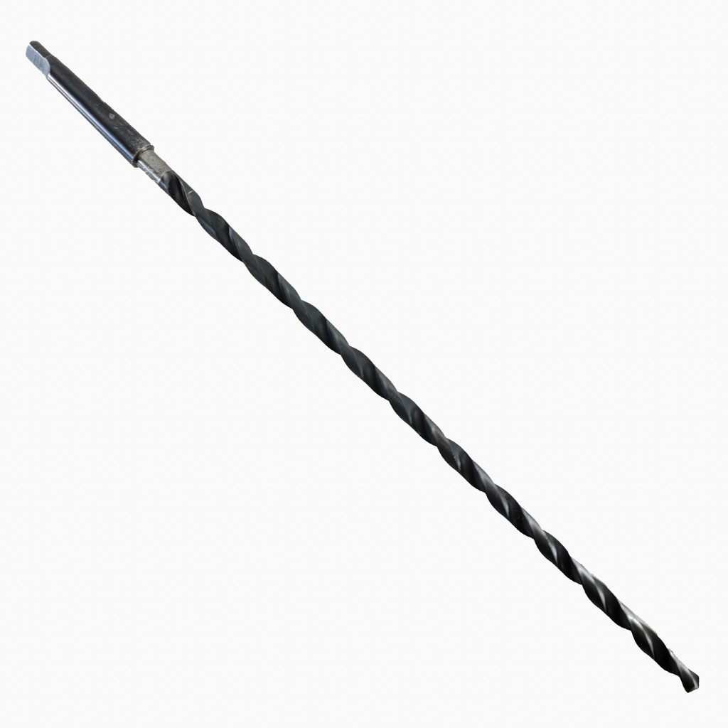 9.347mm Extra Long Series HSS Taper Shank Drill on MT1 (Size U)