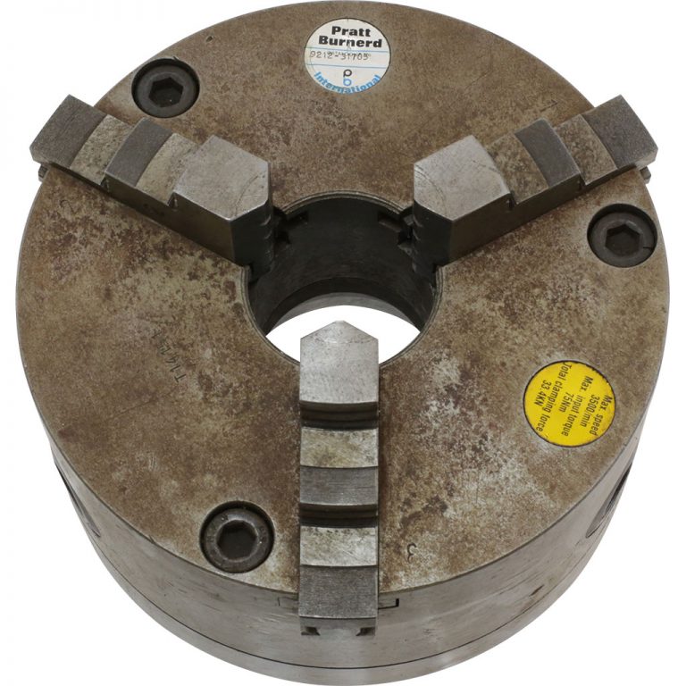 Pratt Burnerd 3 Jaw Chuck (Imperial) Sheffield Tooling Company
