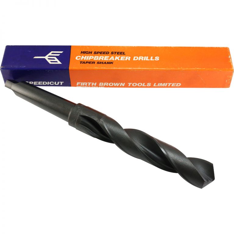 32mm HSS Taper Shank Drill Firth Brown (Boxed) Sheffield Tooling Company