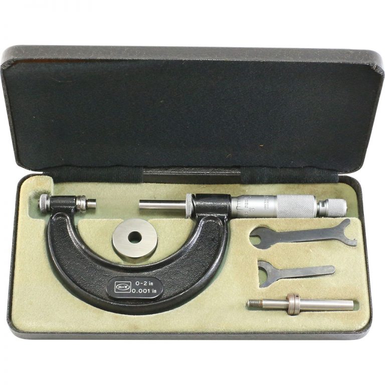 Moore & Wright External Combination Micrometer (Imperial) - 0-2