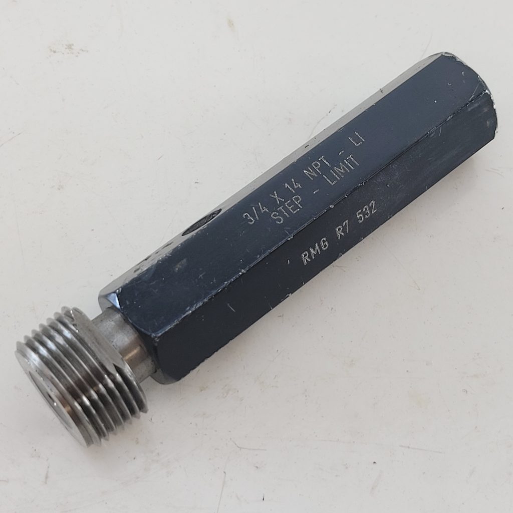 3/4" x 14 NPT L1 Step Limit Plug Thread Gauge (Used)