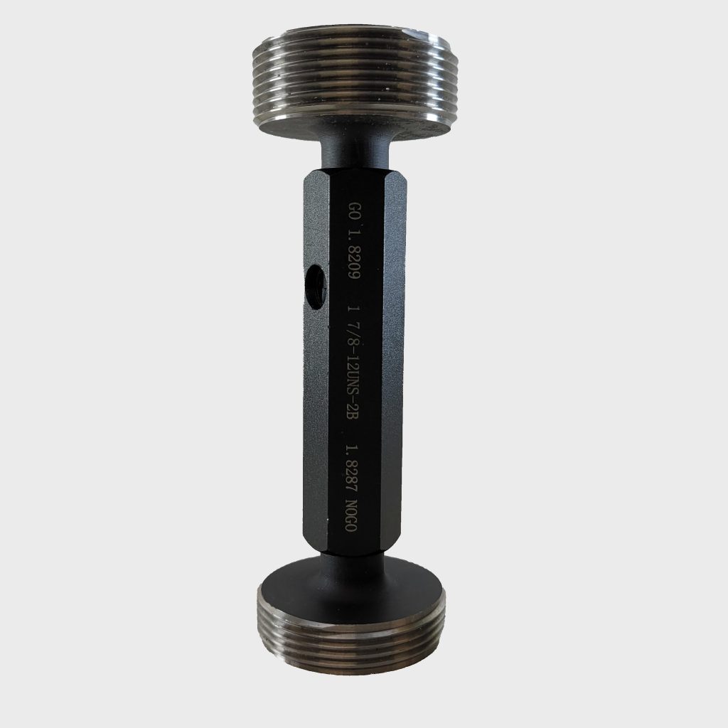 1 7/8" x 12UNS Go Plug Thread Gauge Used (2B)